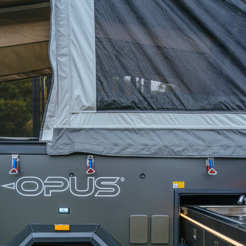 Opus Orx, self inflating camper