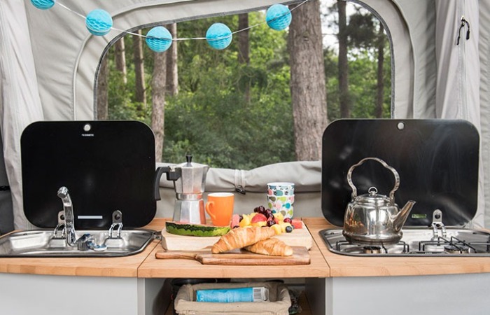 Fully equipped kitchen