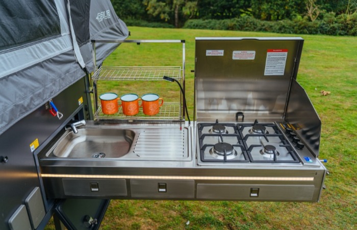 XL slide out kitchen